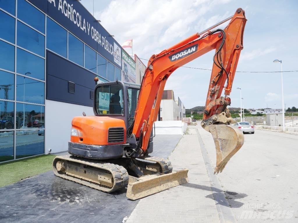 Doosan DX 60 R Εκσκαφάκι (διαβολάκι) < 7t