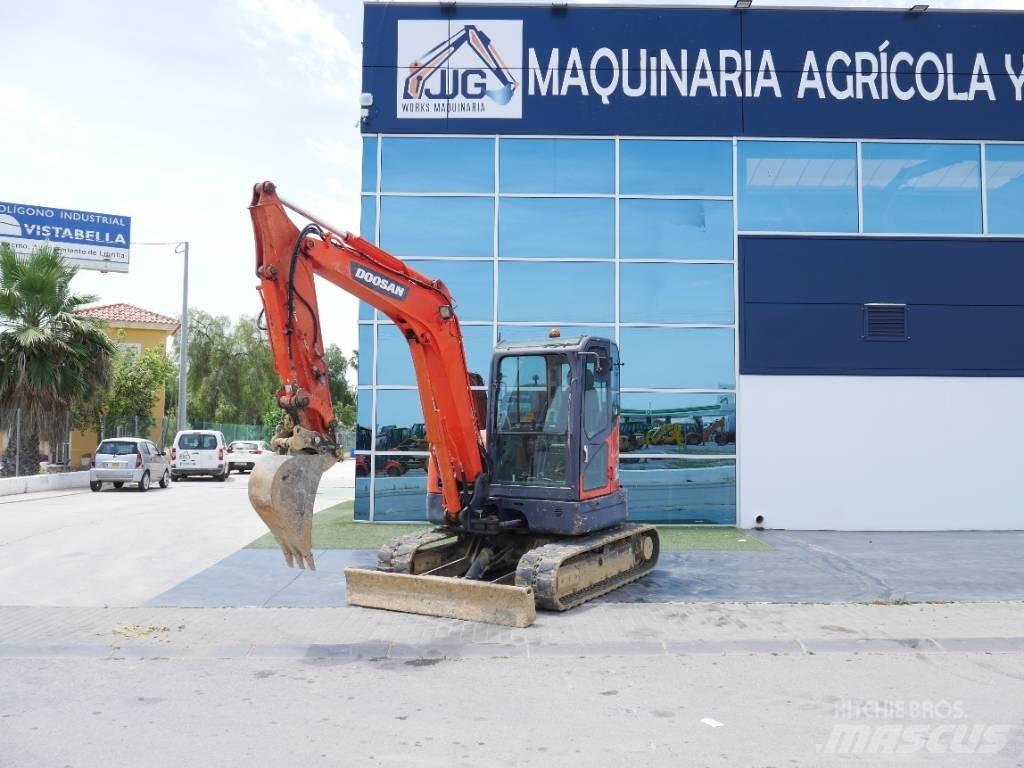 Doosan DX 60 R Εκσκαφάκι (διαβολάκι) < 7t