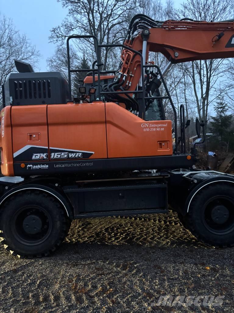 Doosan DX 165 W-7 Εκσκαφείς με τροχούς - λάστιχα