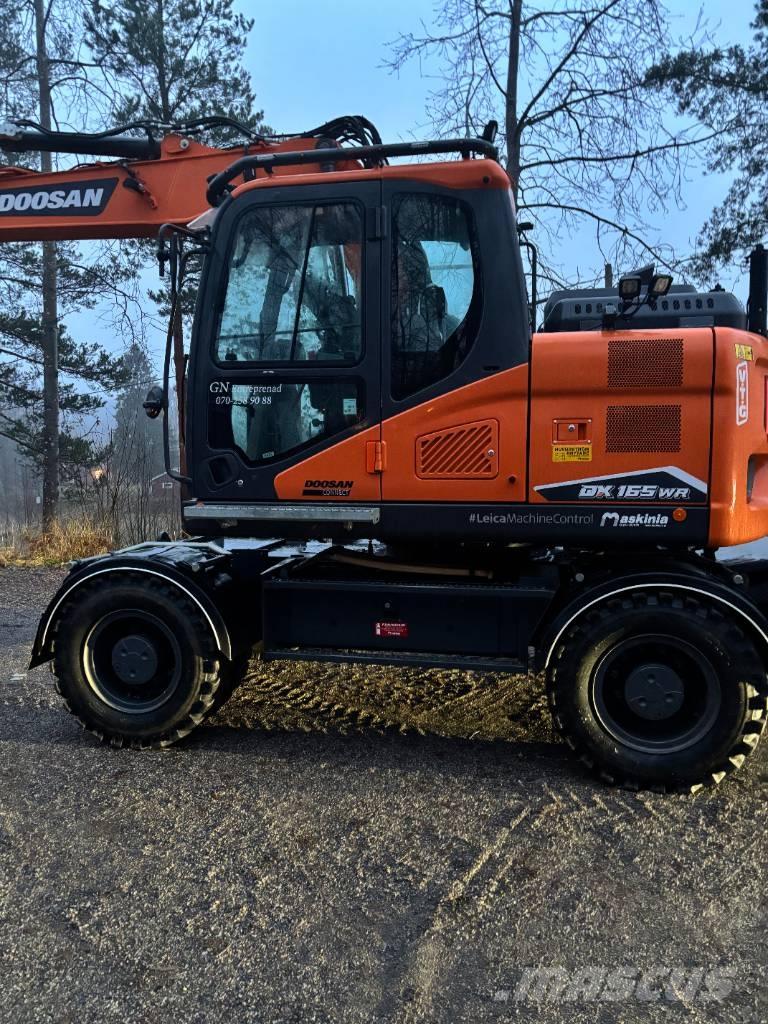 Doosan DX 165 W-7 Εκσκαφείς με τροχούς - λάστιχα