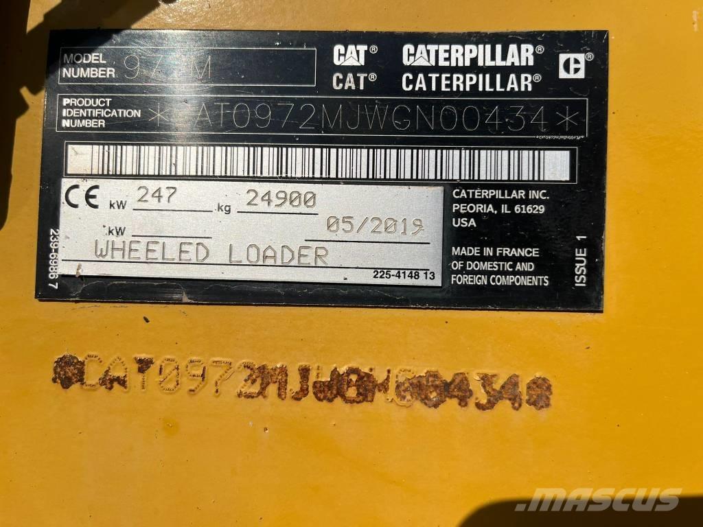 CAT 972 M Φορτωτές με λάστιχα (Τροχοφόροι)
