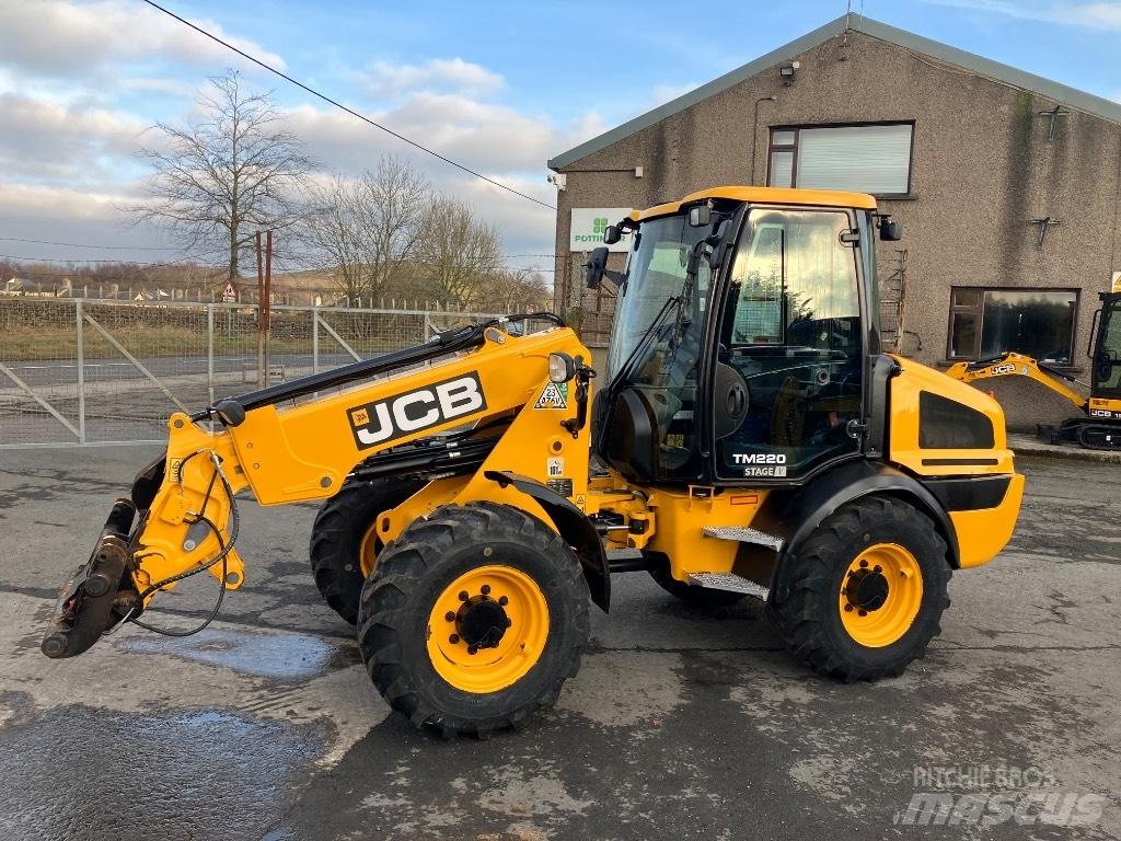 JCB TM220 Agri Συστήματα τηλεχειρισμού για τη γεωργία
