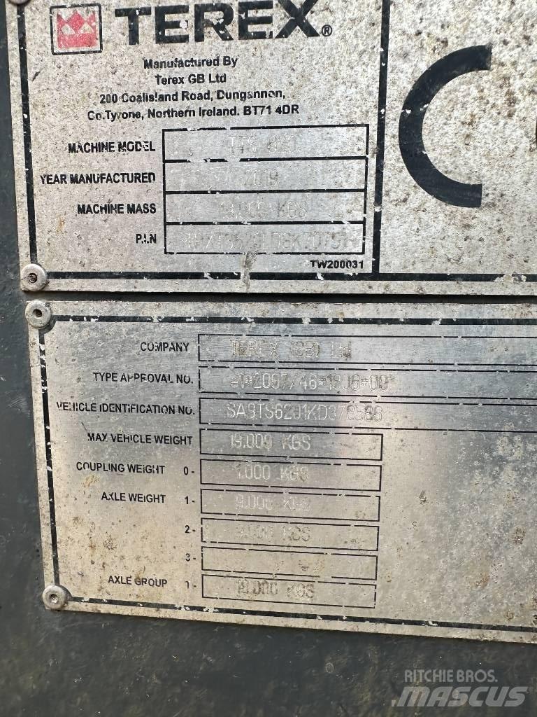 Terex Ecotec TTS 620 Κινητές μηχανές κοσκινίσματος