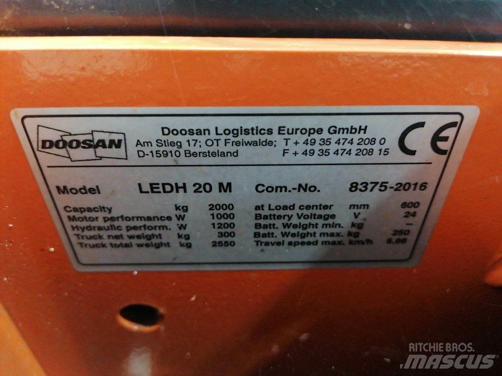 Doosan LEDH20M Χειροκίνητο περονοφόρο ανυψωτικό