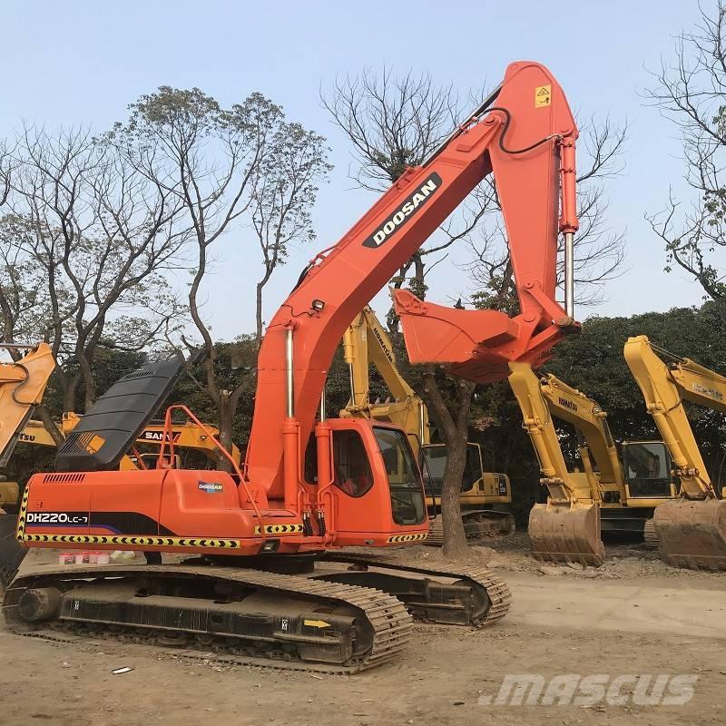 Doosan dh220lc-7 Εκσκαφείς με ερπύστριες