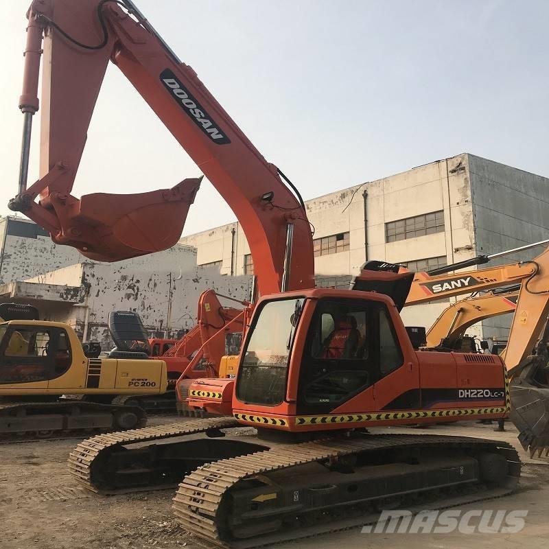 Doosan dh220lc-7 Εκσκαφείς με ερπύστριες