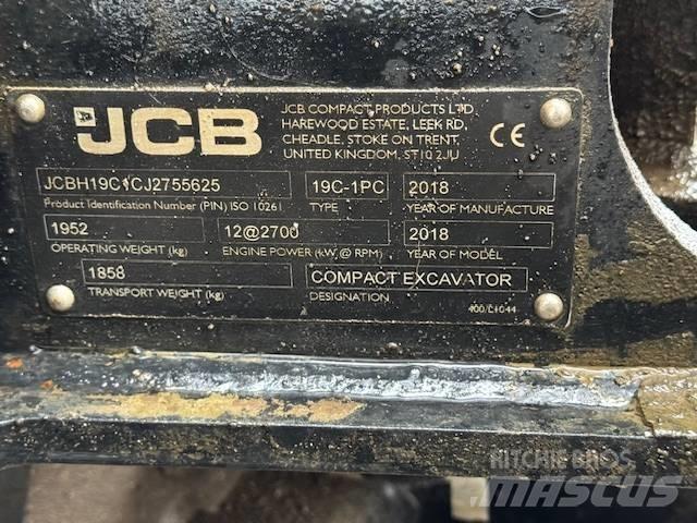 JCB 19 C-1 Εκσκαφάκι (διαβολάκι) < 7t
