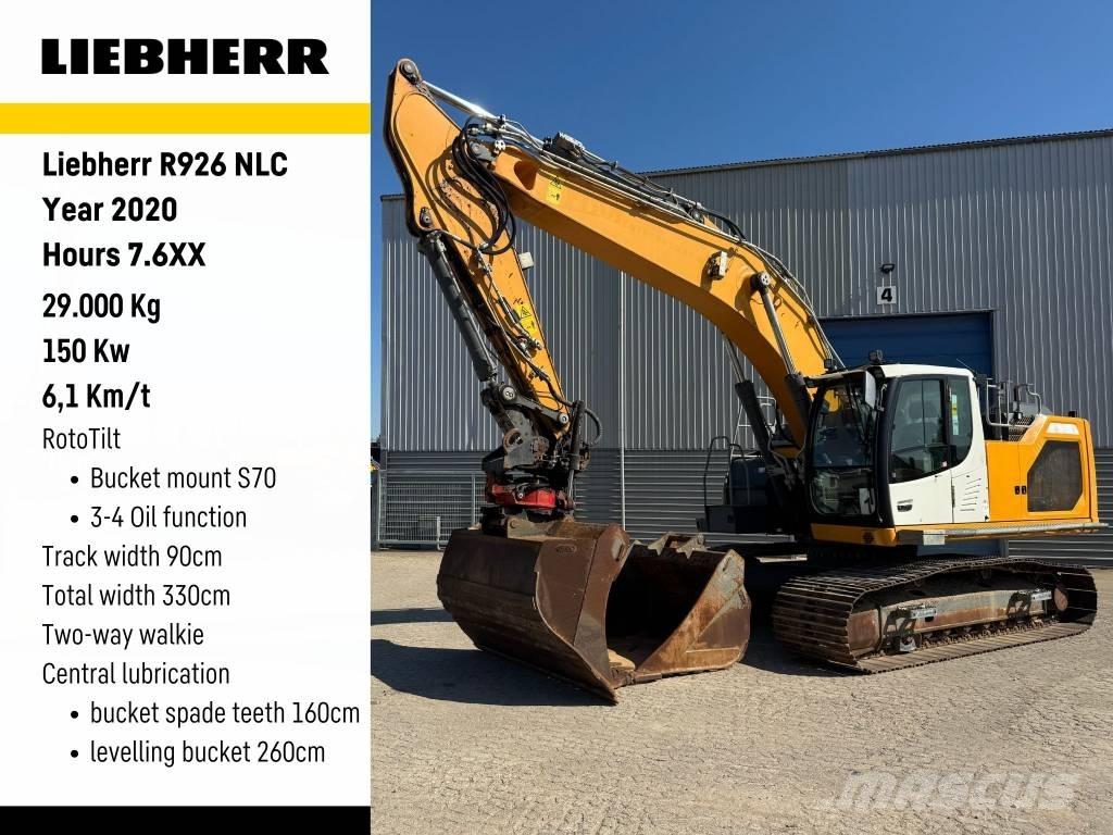 Liebherr R 926 LC Εκσκαφείς με ερπύστριες