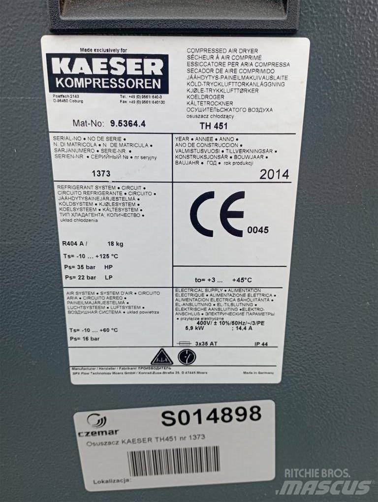 Kaeser TH451 Ξηραντήρες πεπιεσμένου αέρα