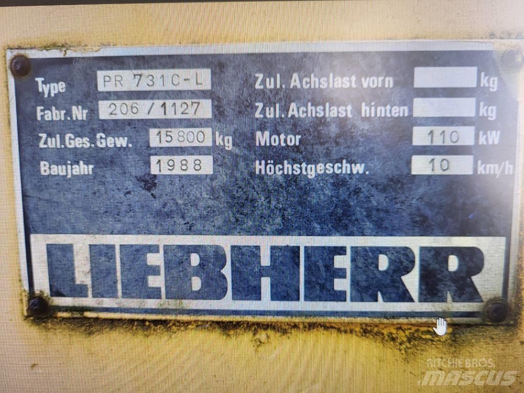 Liebherr PR 731 CL Μπουλντόζες με ερπύστριες