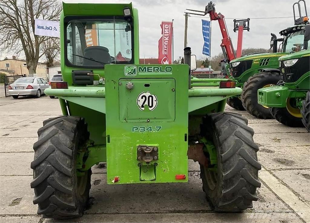 Merlo P34.7 Ανυψωτήρες με τηλεσκοπικό βραχίονα