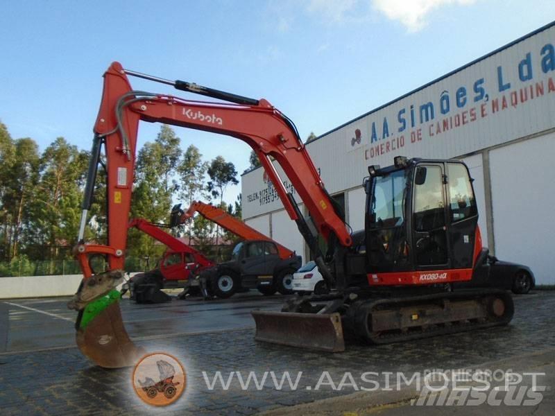 Kubota KX 080-4 Μίνι εκσκαφείς 7t - 12t