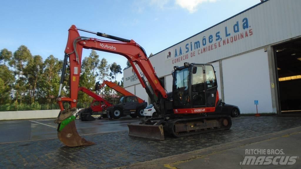 Kubota KX 080-4 Μίνι εκσκαφείς 7t - 12t