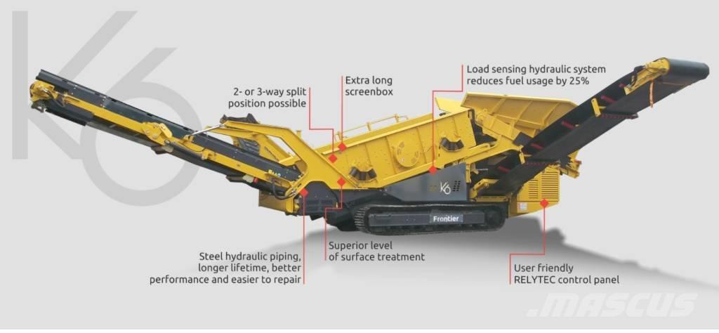 Keestrack K6 Μηχανές κοσκινίσματος