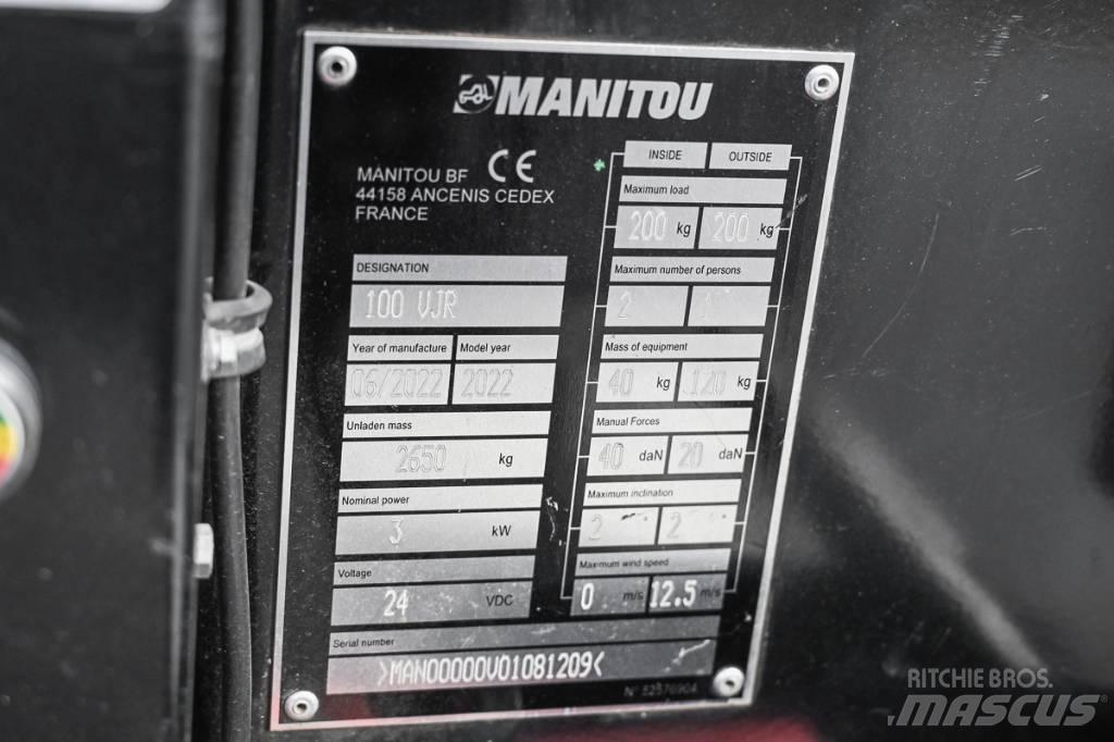 Manitou VJR 100 Ανυψωτήρες με αρθρωτό βραχίονα