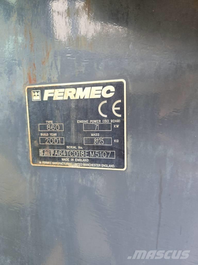 Fermec 860 Εκσκαφείς Φορτωτές τύπου JCB