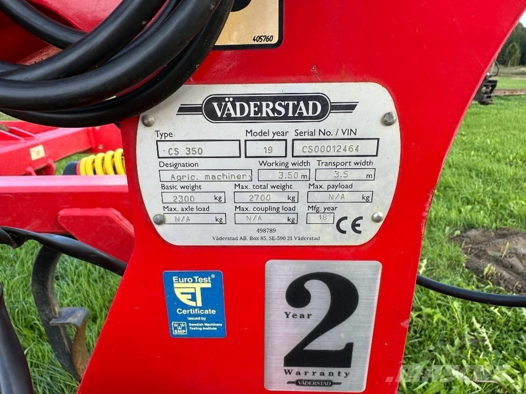 Väderstad Cultus350 Καλλιεργητές - Ρίπερ