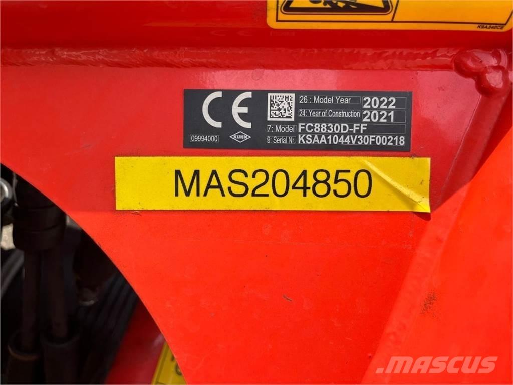 Kuhn FC 8830D-FF Χορτοκοπτικά-διαμορφωτές
