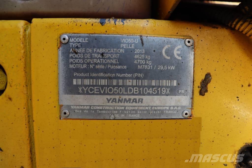 Yanmar Vio 50 U Εκσκαφάκι (διαβολάκι) < 7t