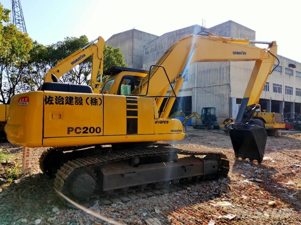 Komatsu PC200-6 Εκσκαφείς με ερπύστριες