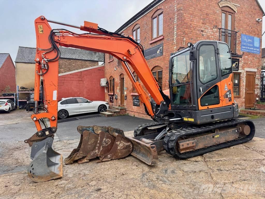 Doosan DX 63 R Εκσκαφάκι (διαβολάκι) < 7t