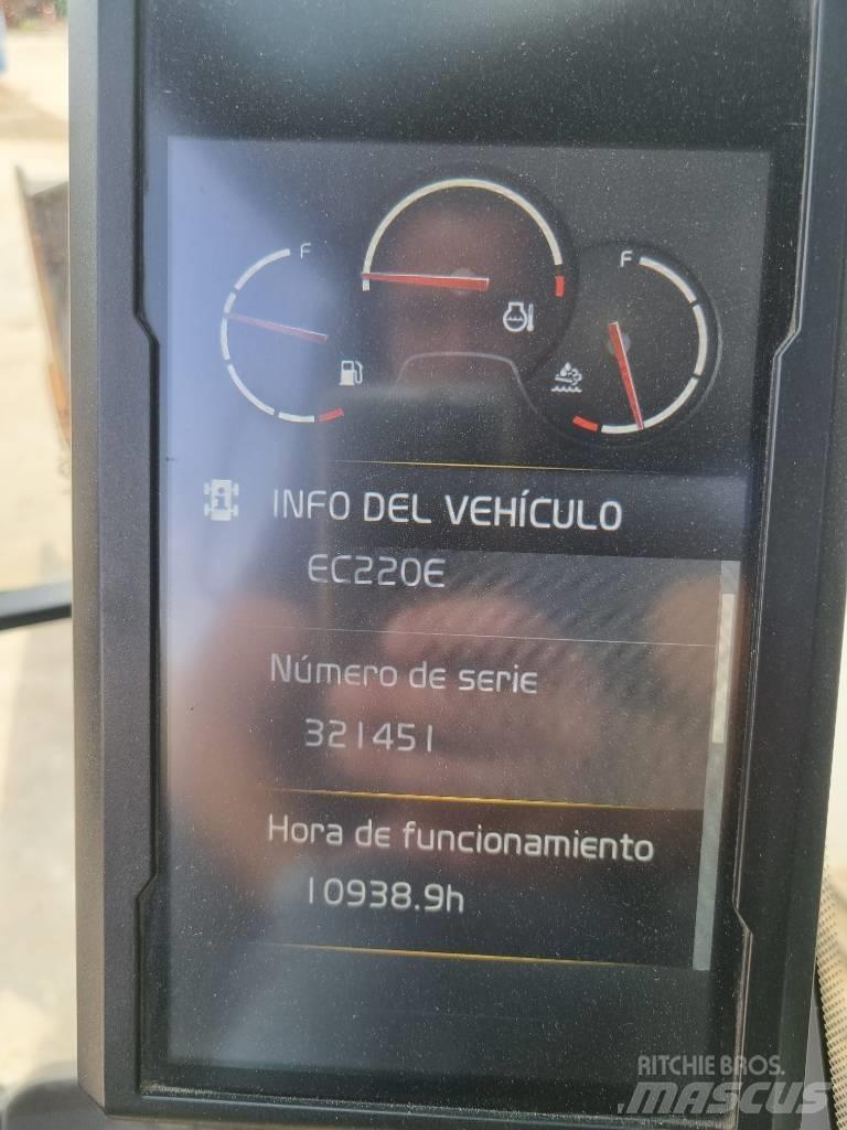 Volvo EC220EL Εκσκαφείς με ερπύστριες