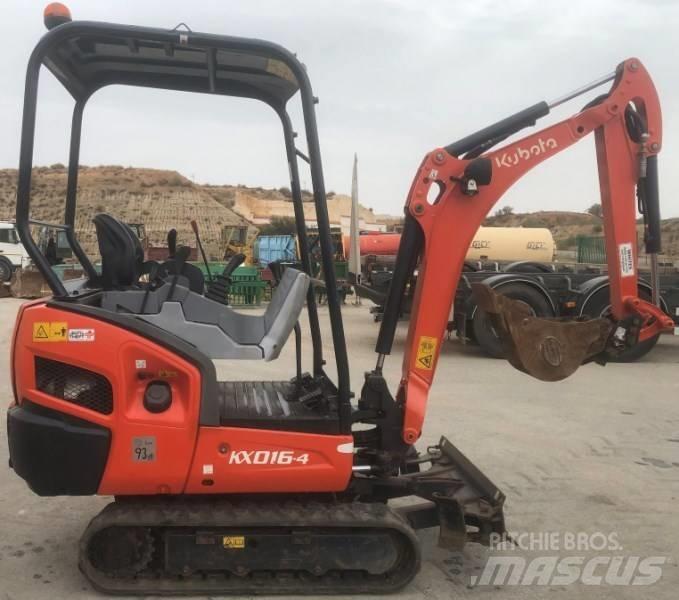 Kubota kx016-4 Εκσκαφάκι (διαβολάκι) < 7t