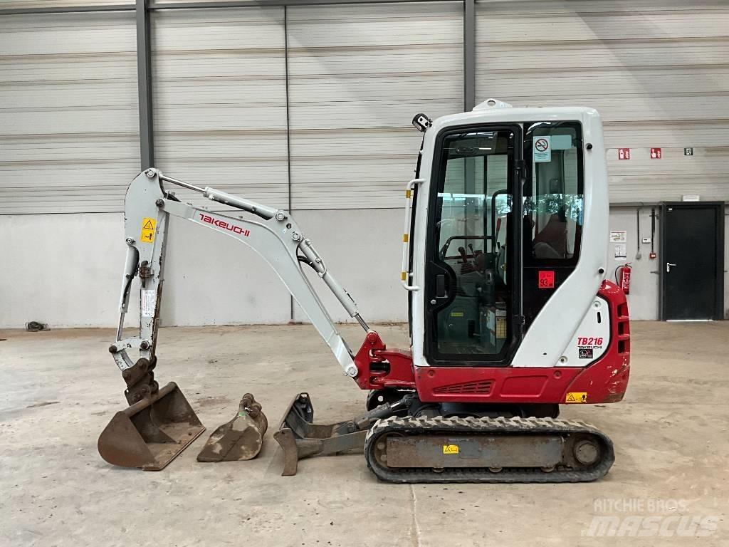 Takeuchi TB 216 Εκσκαφάκι (διαβολάκι) < 7t