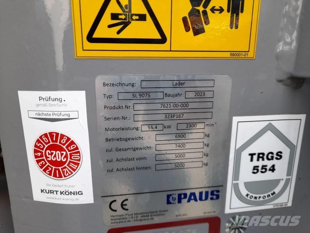 Paus SL 9075 Φορτωτές με λάστιχα (Τροχοφόροι)