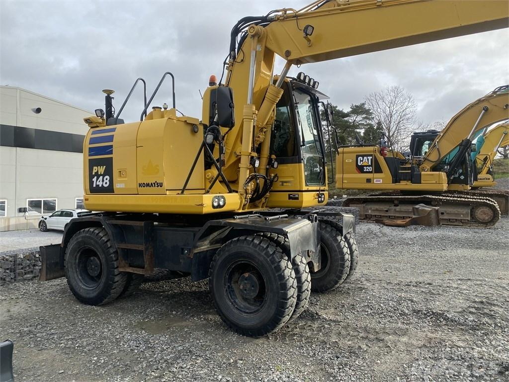 Komatsu PW148-10 Εκσκαφείς με τροχούς - λάστιχα