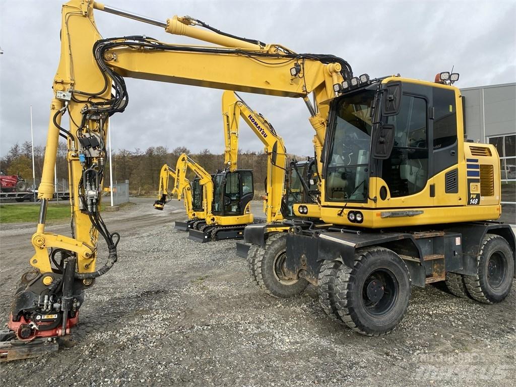 Komatsu PW148-10 Εκσκαφείς με τροχούς - λάστιχα