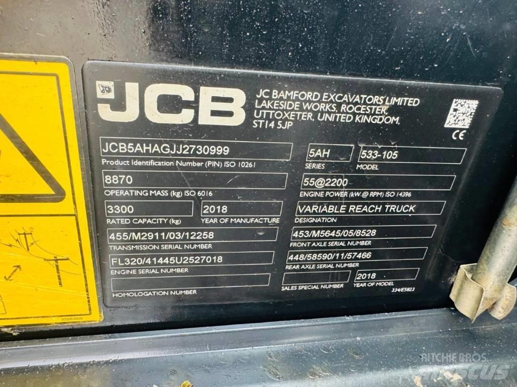 JCB 533-105 Τηλεσκοπικοί ανυψωτές