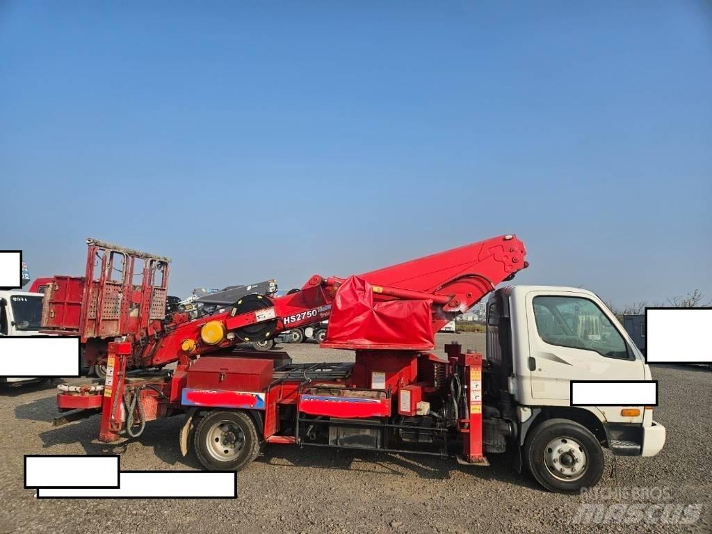 Hansin HS2750 Εναέριες πλατφόρμες τοποθετημένες σε φορτηγό