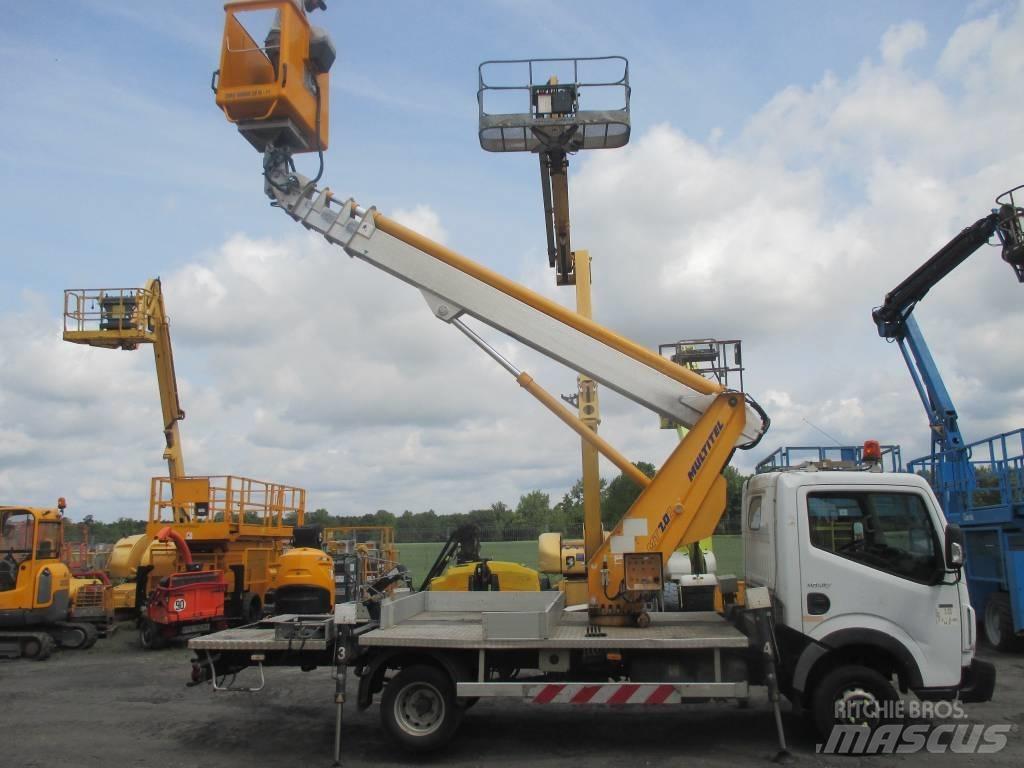 Multitel MT 202 DS Εναέριες πλατφόρμες τοποθετημένες σε φορτηγό