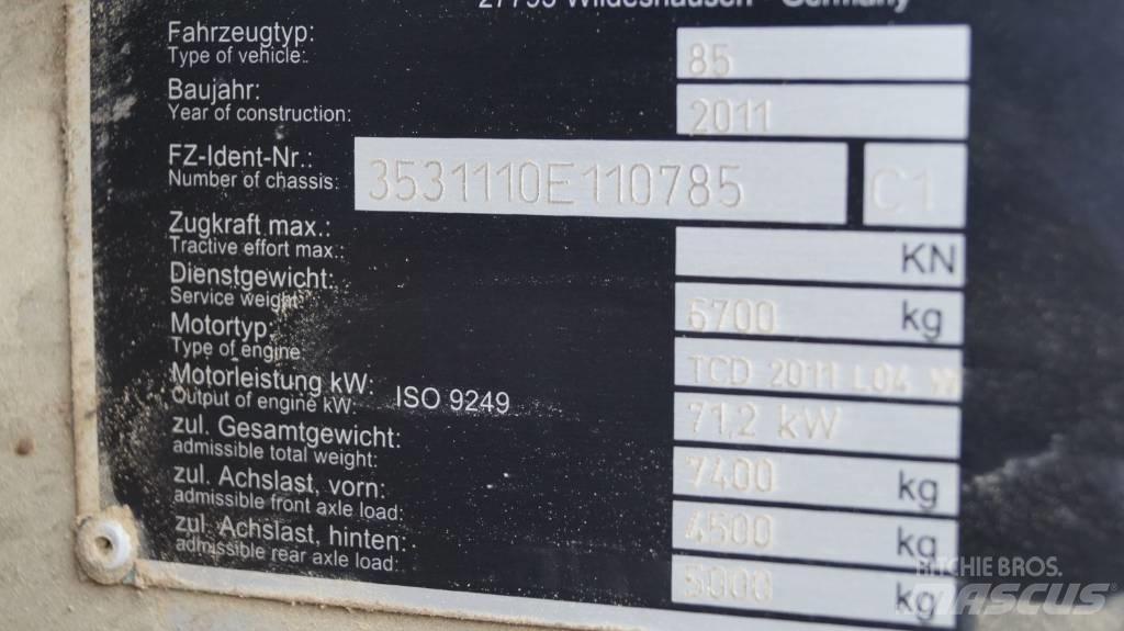 Atlas AR 85 Φορτωτές με λάστιχα (Τροχοφόροι)
