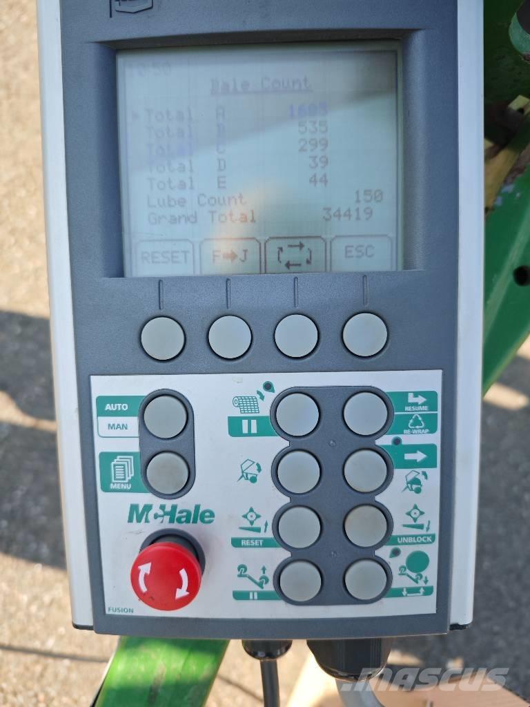 McHale Fusion 3 Πρέσες κυλινδρικών δεμάτων