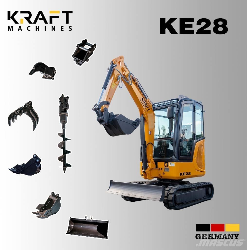 Kraft KE28 Εκσκαφάκι (διαβολάκι) < 7t