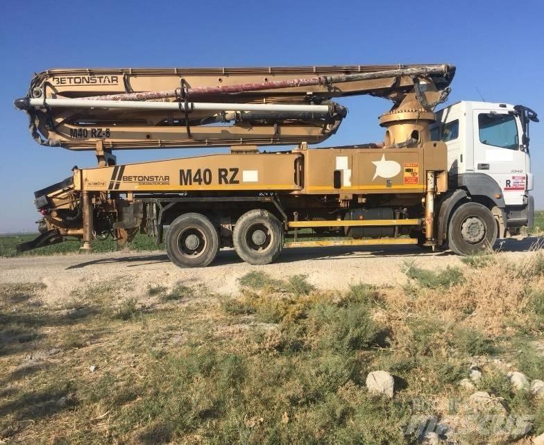 Betonstar 40M-5RZ Αντλίες σκυροδέματος