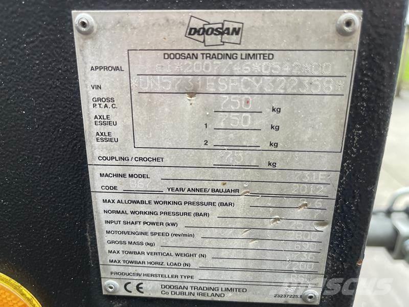 Doosan 7 / 31 E Συμπιεστές