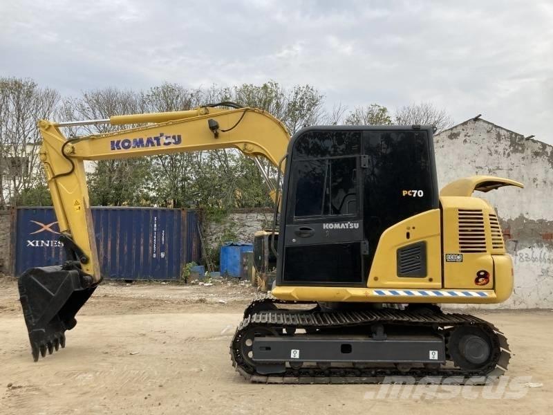 Komatsu PC 70-8 Εκσκαφείς με ερπύστριες