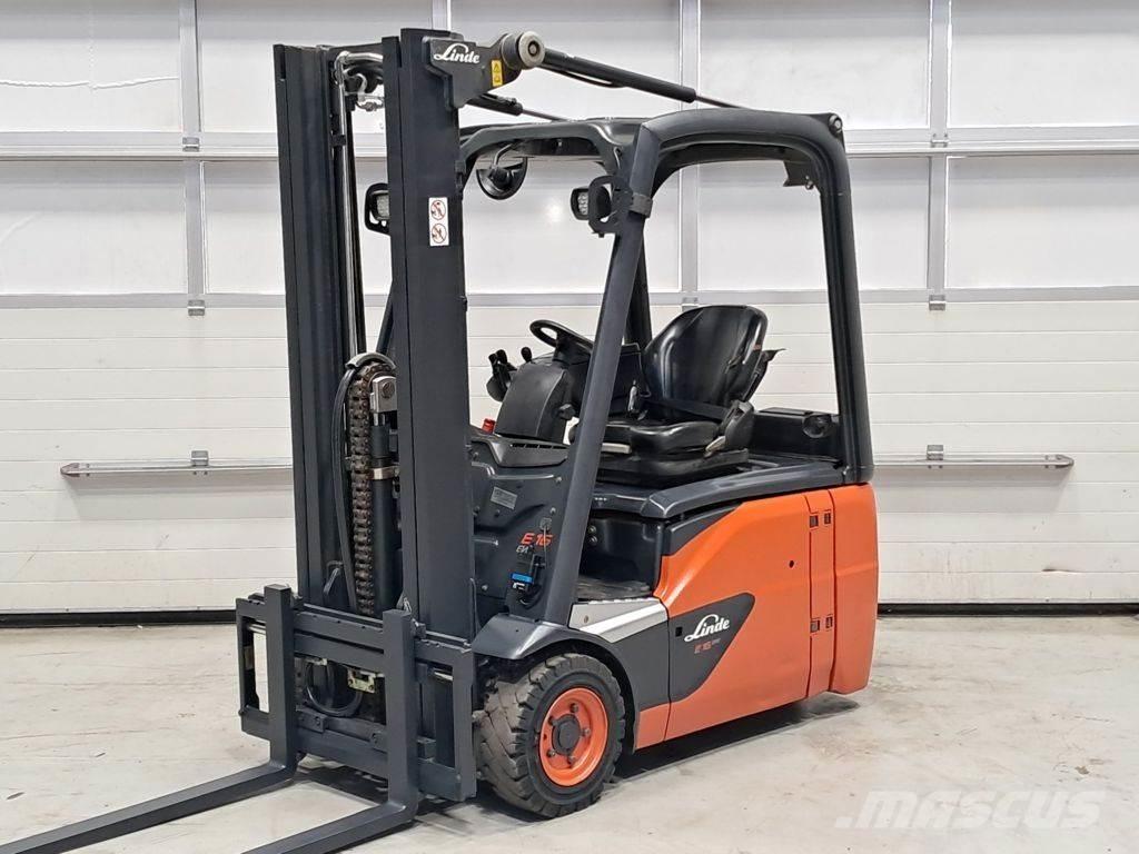 Linde E16-02 Ηλεκτρικά περονοφόρα ανυψωτικά κλαρκ