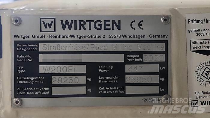 Wirtgen W200Fi Μηχανές πετρών σκυροδέματος
