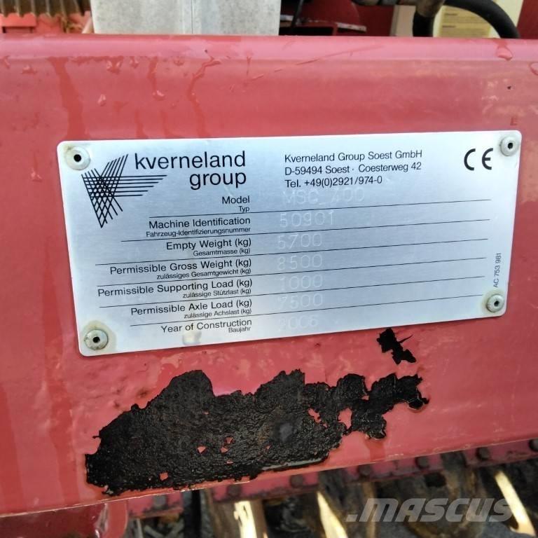 Kverneland MSC 400 Σπορείς