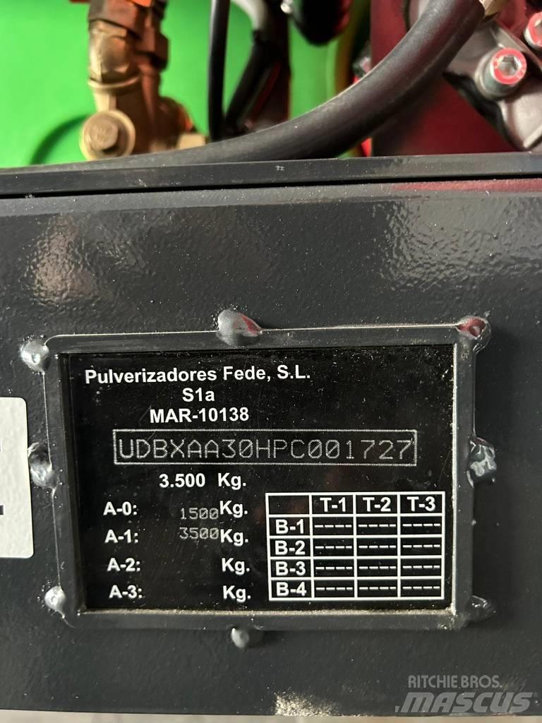  FEDE FUTUR 10.0 Ψεκαστές αμπελιών