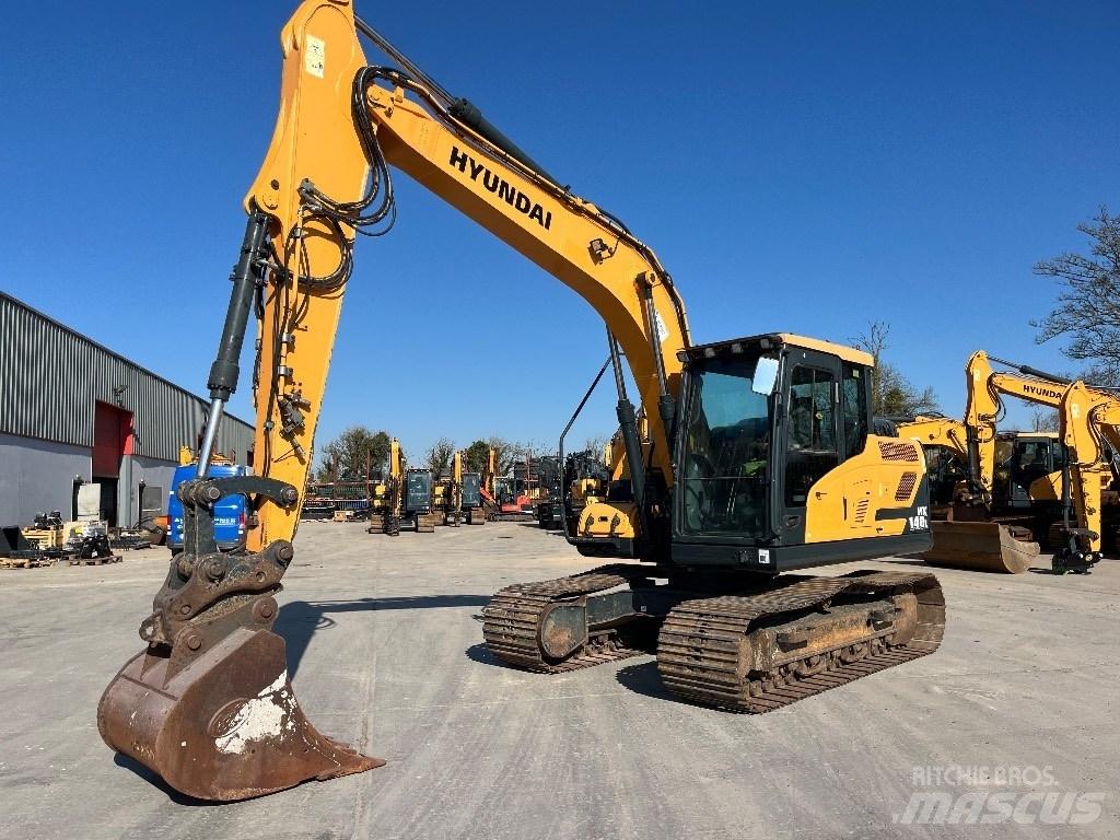 Hyundai HX140L Εκσκαφείς με ερπύστριες