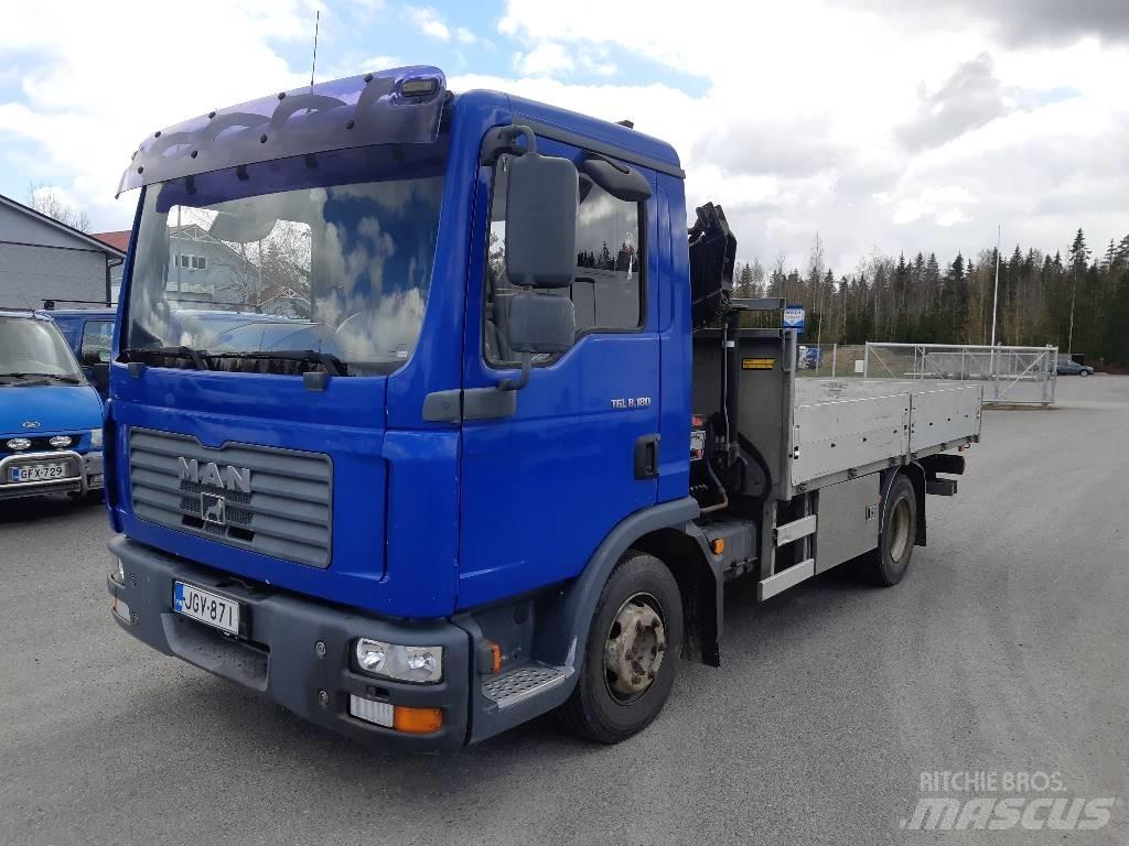 MAN TGL 8.180 Φορτηγά με Γερανό