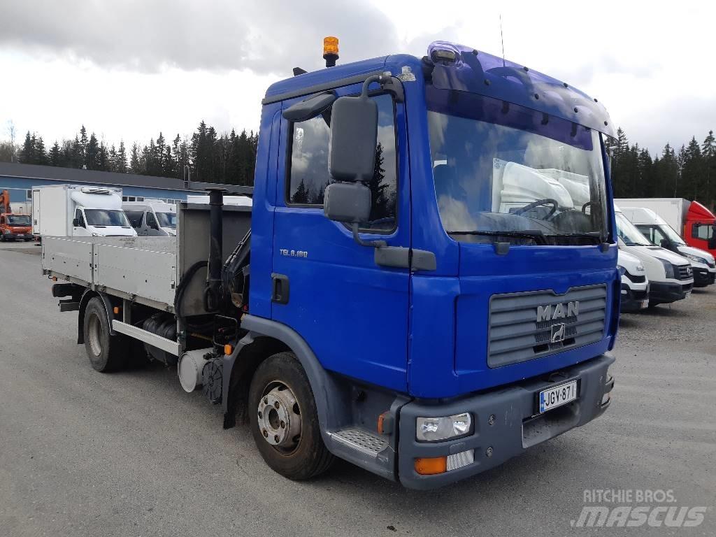 MAN TGL 8.180 Φορτηγά με Γερανό