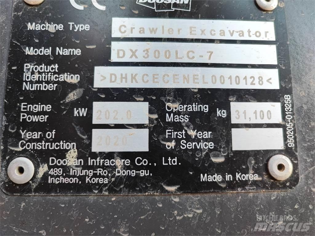 Doosan DX300LC-7 Εκσκαφείς με ερπύστριες