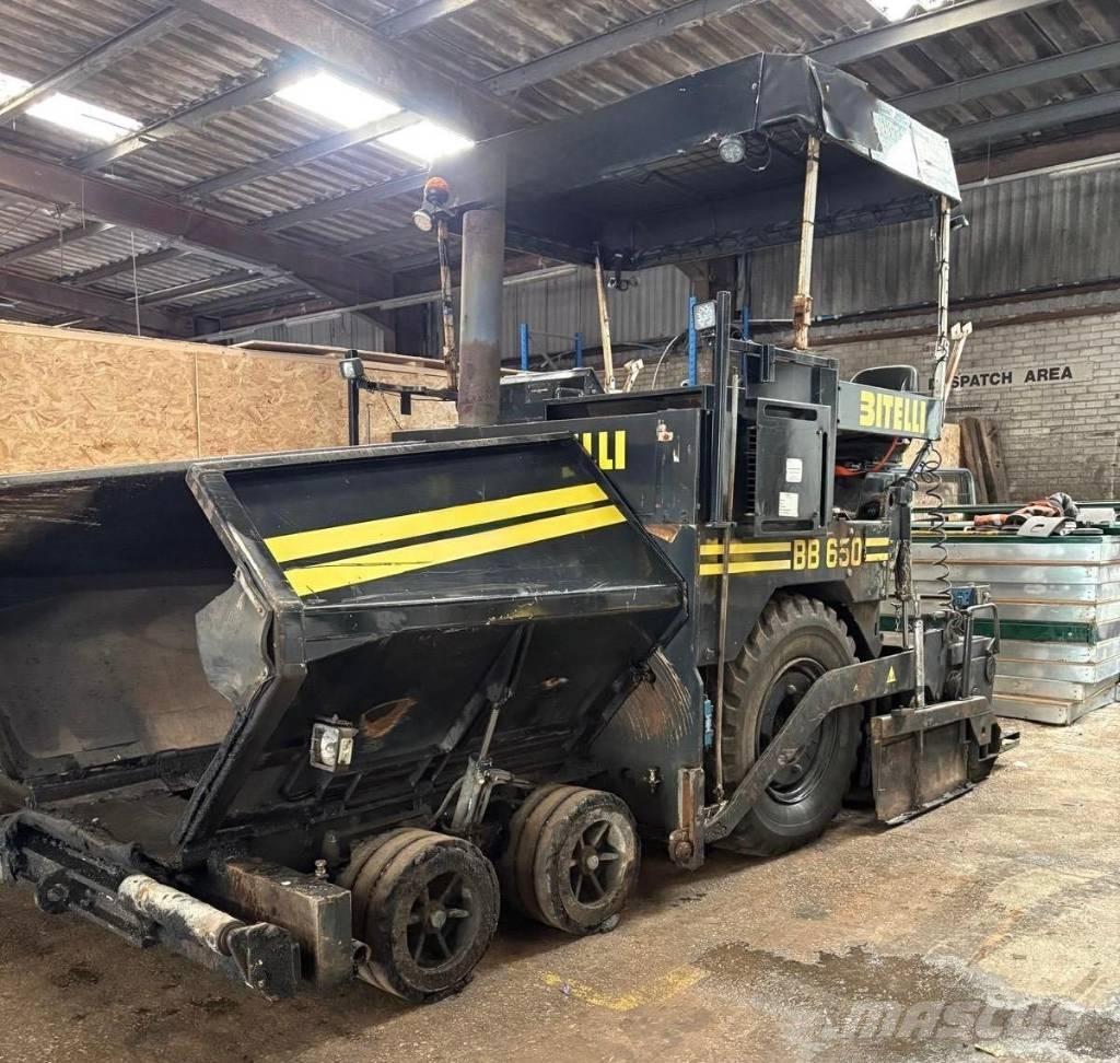 Bitelli BB 650 Επίστρωση ασφάλτου