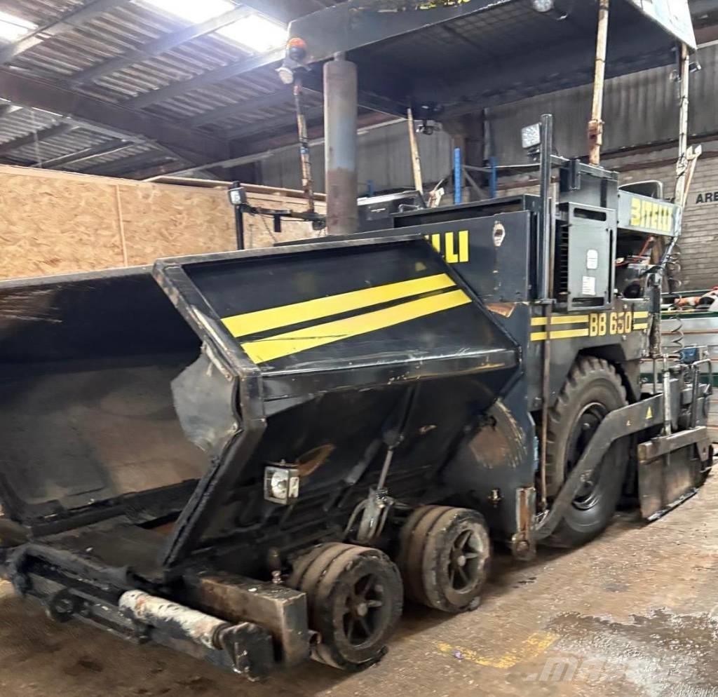 Bitelli BB 650 Επίστρωση ασφάλτου